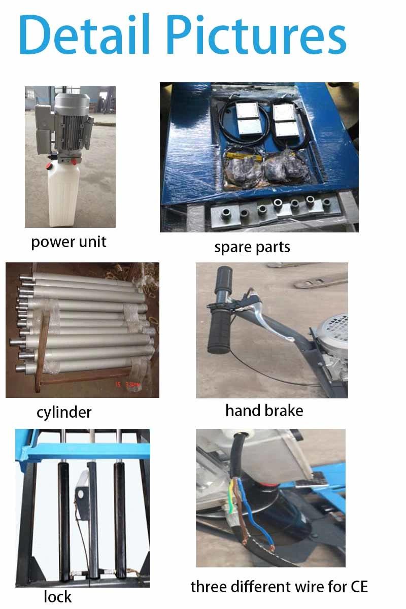 Portable Hydraulic Scissor Auto/Car Lift