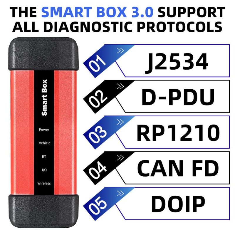 Launch X431 Pad V X431 Pad5 with Smartbox 3.0 Automotive Diagnostic Tool Support Online Coding and Programming 1 Year Free Update Online