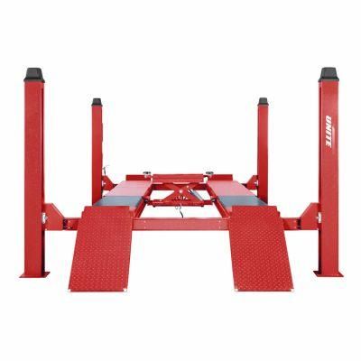 Unite 4 Post Car Lift 5.0 T Capacity U-Fs50 Alignment Rack Four Post Vehicle Lift for Car Hoist