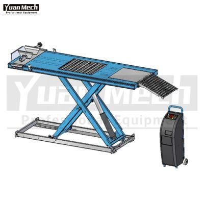 Italian New Technology Motorclyle Scissor Lift 800kg