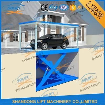 Hydraulic Auto Scissor Car Parking Lift for Sale