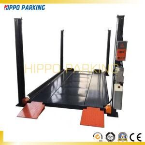 220V 4500kg 4 Post Car Lift for Garage Parking