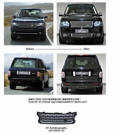 Sv Autobiography for 05-12 Range Rover Vogue Body Kit