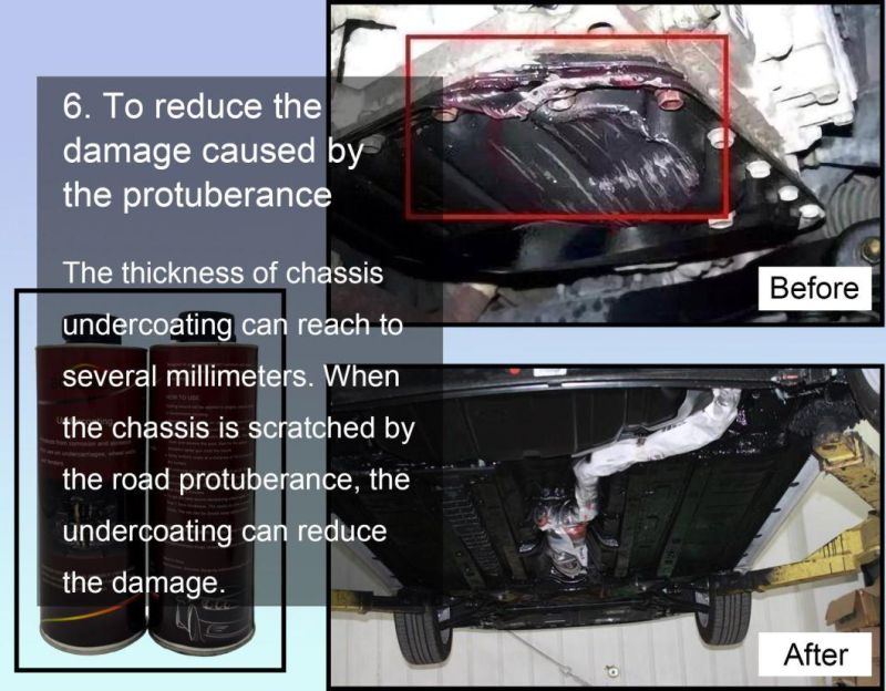 Sound and Heat Insulation Anti-Rust Better Underseal Fast Dry Undercoating