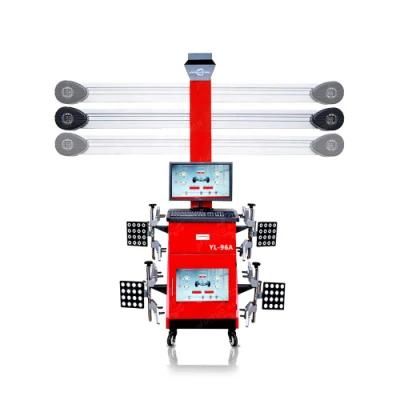 Red 3D Dynamic Simulation Wheel Alignment Machine for Sale