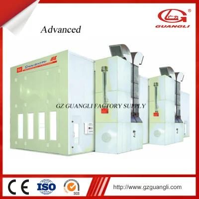 China Guangli Manufacturer Worldwide Diesel Heating System Auto Paint Dry Room for Sale