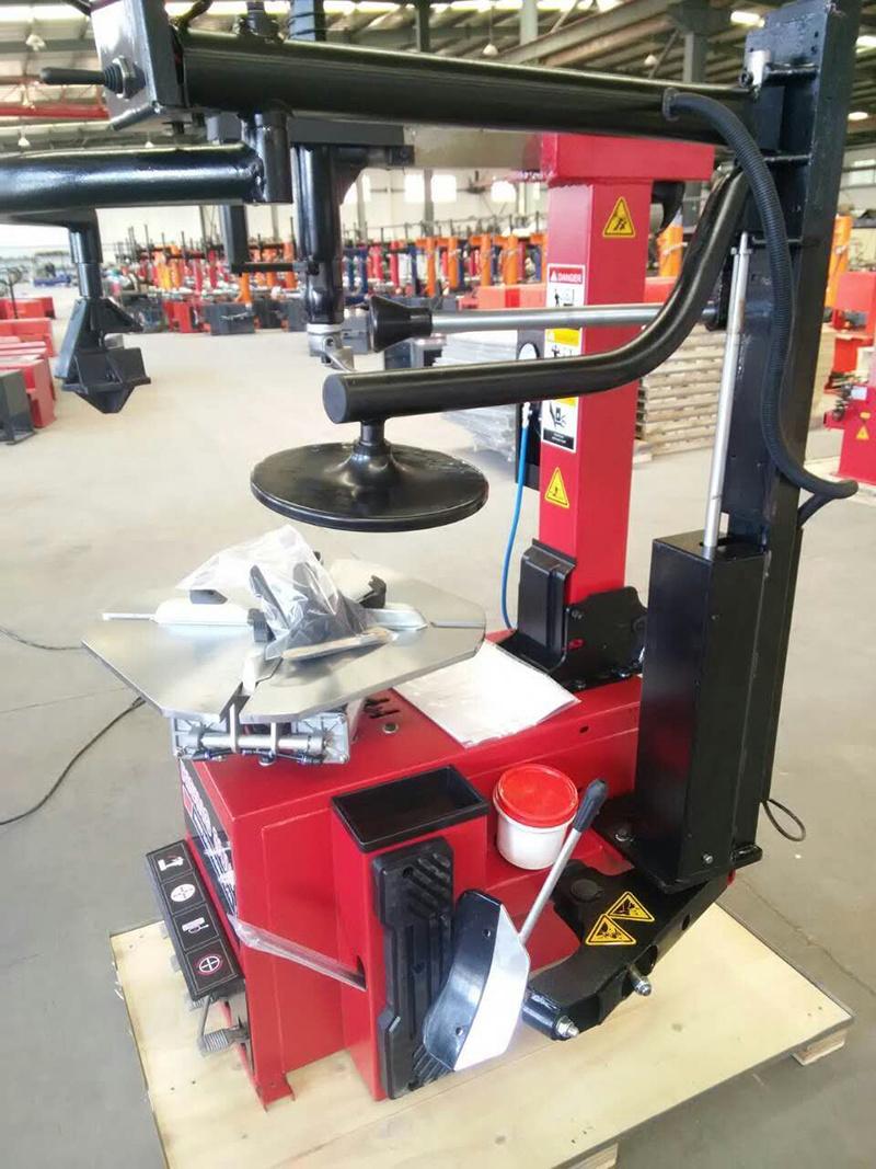 Semi Automatic Helper Arm Design Electric Tire Changer