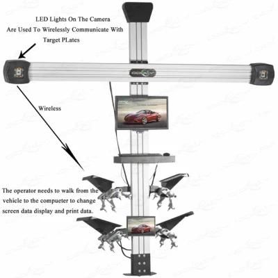 Hot Selling 3D Wheel Alignment Equipment with CE