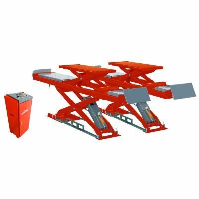 Unite Alignment Scissor Lift U-D35c Solid Steel Structure Wheel Alignment Scissor Lift Built in Lifting Platforms