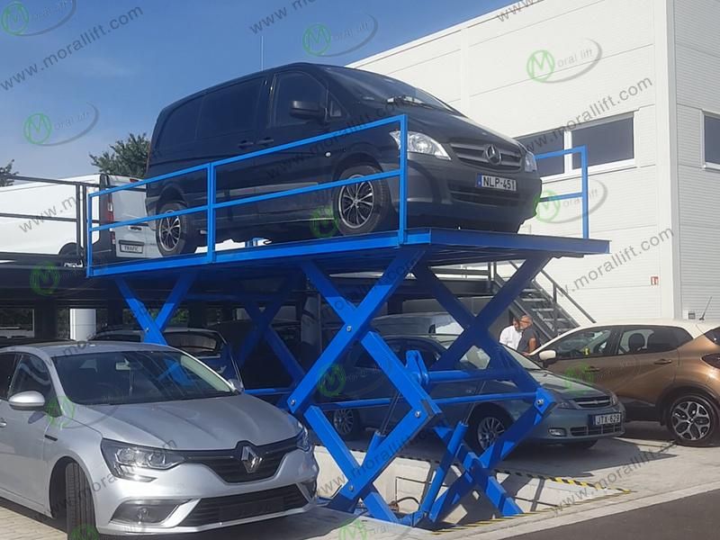 Scissor Parking Car Elevator for Basement with CE Certificate