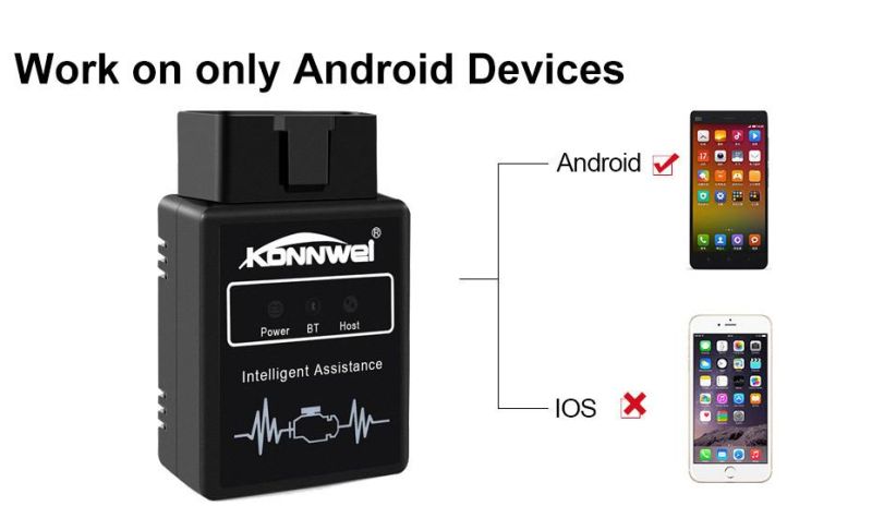 Konnwei Kw912 Elm327 Bluetooth Pic18f25K80 OBD2 V1.5 Scanner Car Diagnostic Tool Code Reader Scan OBD2 Automotive Car OBD2 Tools