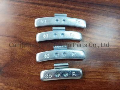 Automobile Parts 5g-60g Zinc/Zn Clip on Wheel Balance Weight