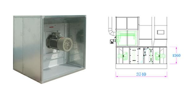 Environmental Auto Spray Booth Paint Booth with Water-Based System