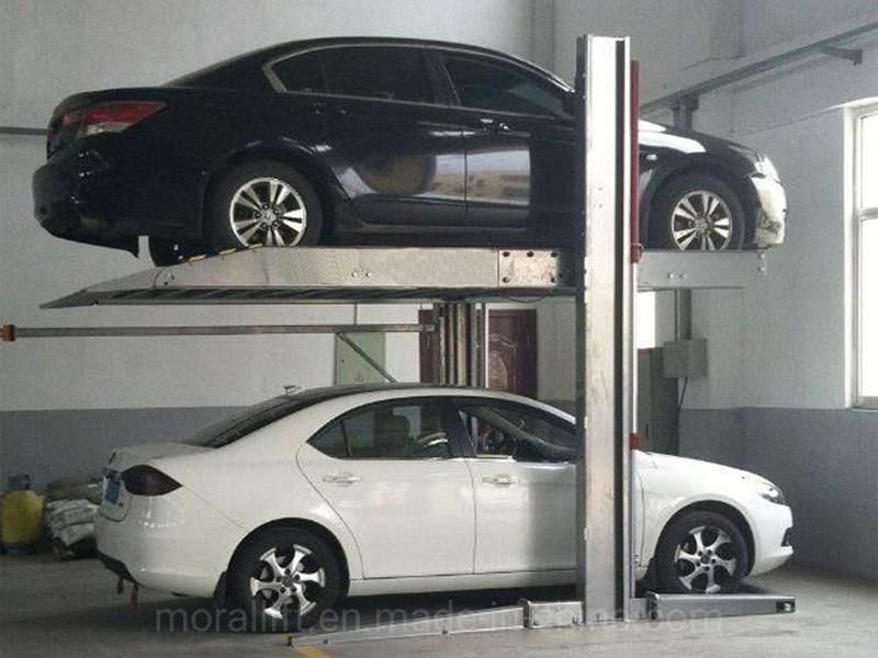 2 layer car park lift