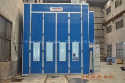 Bus Spray Baking Booth Oven Large Paint Spray Oven with Diesel Heating