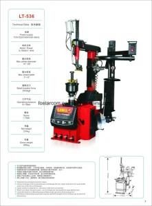 Lt-536 Automatic Pneumatic Disassembly Head Without Large Disk Tyre Changer