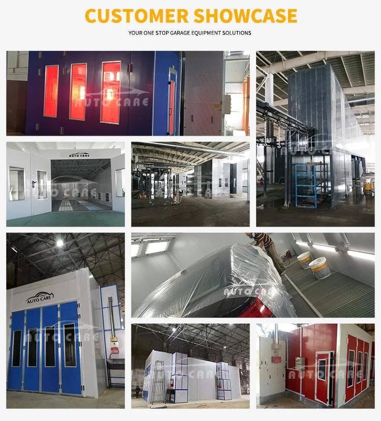 Automobile Inflatable Giant Car Workstation Spray Paint Booth Tan Spray Painting Booths for Cars