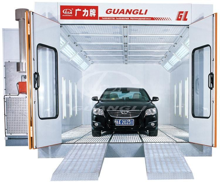 Guangli Brand Best Price GL4 Ce Used Car Spray Booth with Centrifugal Fan