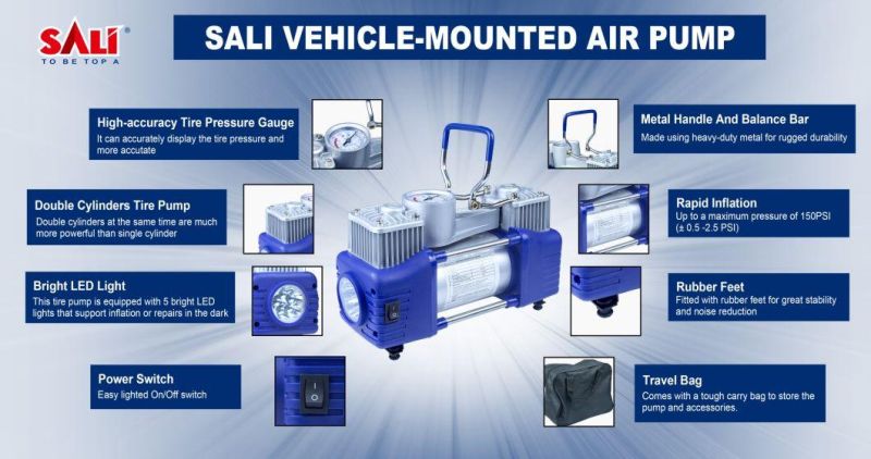 Sali 70001 12.8V Vehicle-Mounted Air Pump