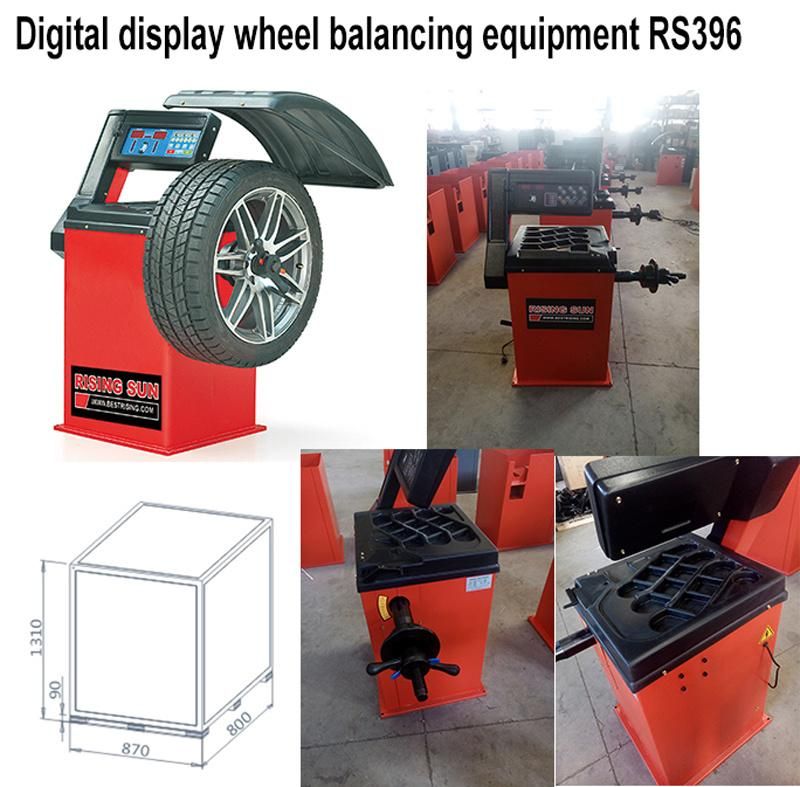 Ce Approved 220V Semi Automatic Automobile Wheel Balancer