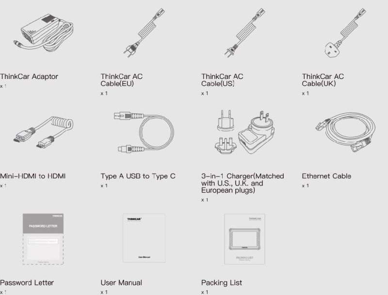 Thinktool Max Professional Diagnostic and Programming Device for Trucks and Passenger Vehicles