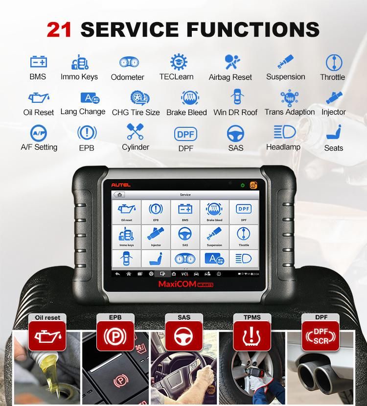 Autel Mx808 Autel Mx808bt Car Diagnostic Tools Machine Autel Scanner