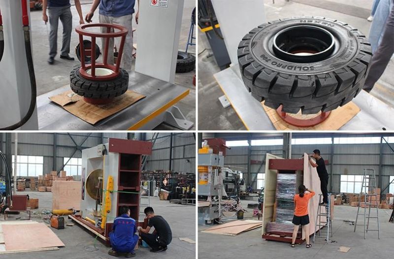 160ton 200ton 300ton Tyre Press / Solid Tire Press / Forklift Tire Hydraulic Press