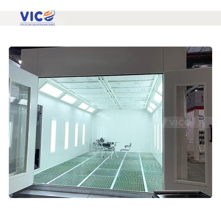 Vico Diesel Burner Spray Booth Auto Spray Painting Booth Car Painting Booth