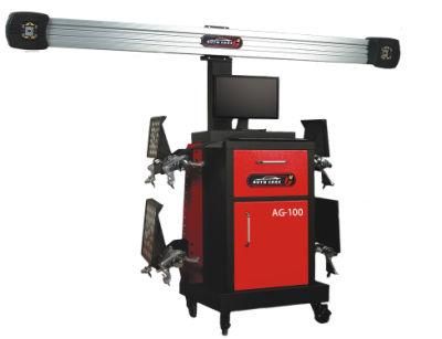 Cheap 3D Wheel Alignment with Simple Cabinet