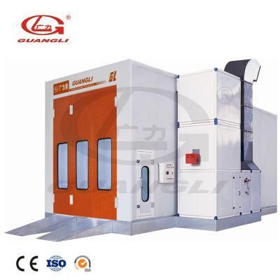 Best Price Ce Approved Guangli MID-Size Bus Spray Paint Booth Room