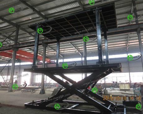 Double deck Scissor Car Lift for Home Garage