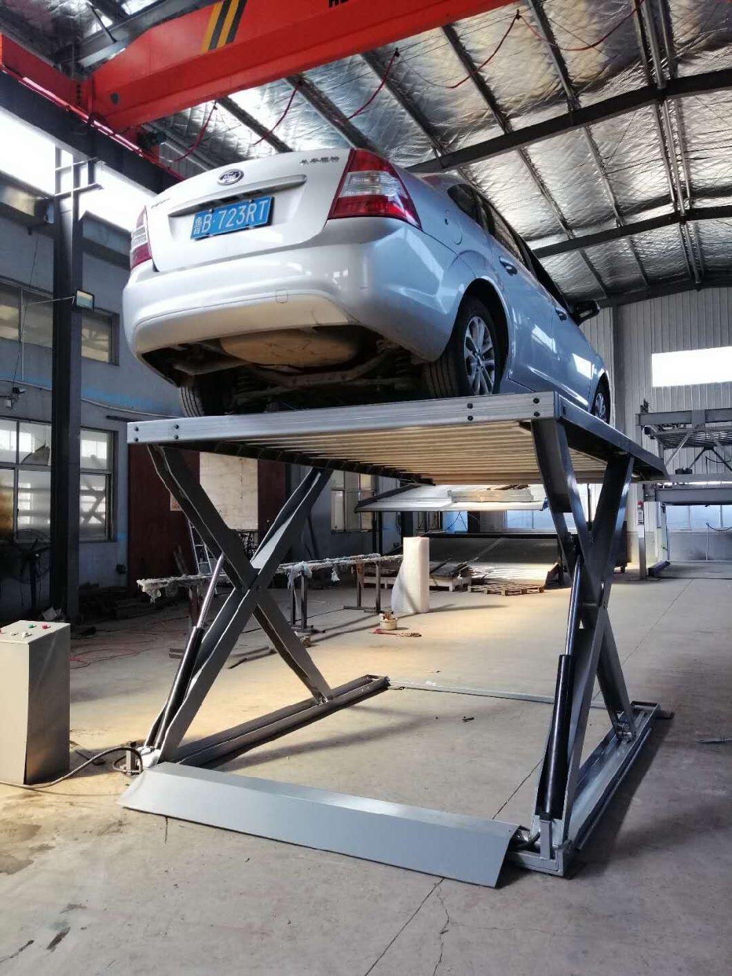 Hydraulic Two Level Scissor Parking Car Elevator