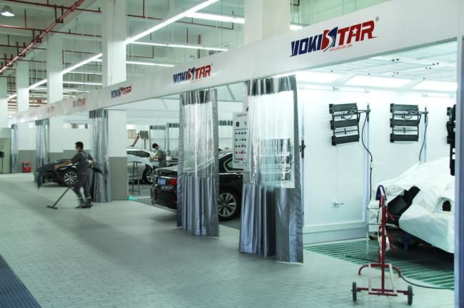 Automobile Maintenance Preparation Station Dustless Preparation Bay