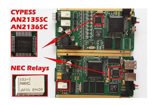 Can Clip Diagnostic Interface V212 with An2135sc An2136sc Full Chip