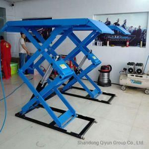 Qiyun 3000kg Small Hydraulic Scissor Car Lift