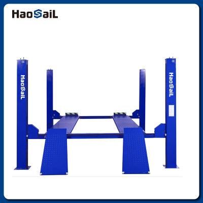 3500kg/4000kg/5000kg Hydraulic Four Post Lift