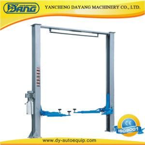 Clear Floor Dy-Qjy4l Car Lifting Machine, Manual Car Lift 2 Posts