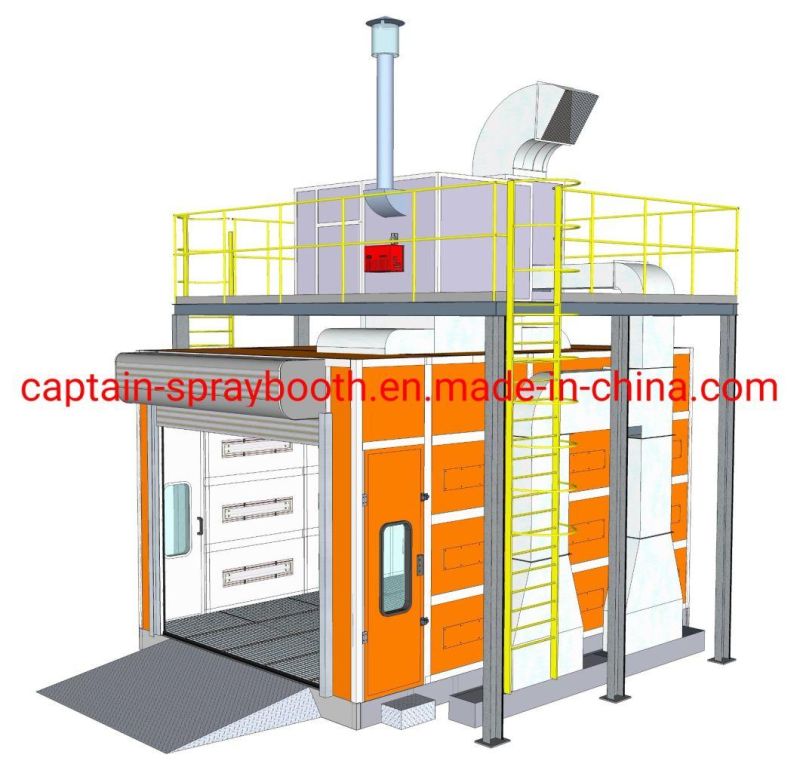 CE Standard Captain Car Spray Booth/Paint Cabinet /Baking Room