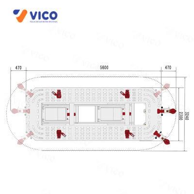 Vico Car Maintenance Auto Body Shop Service Center Equipment