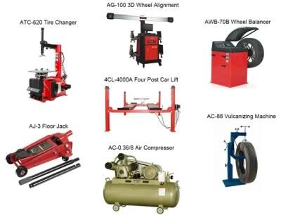 Precise Manual 3D Wheel Alignment with Car Lift and Balancing Machine