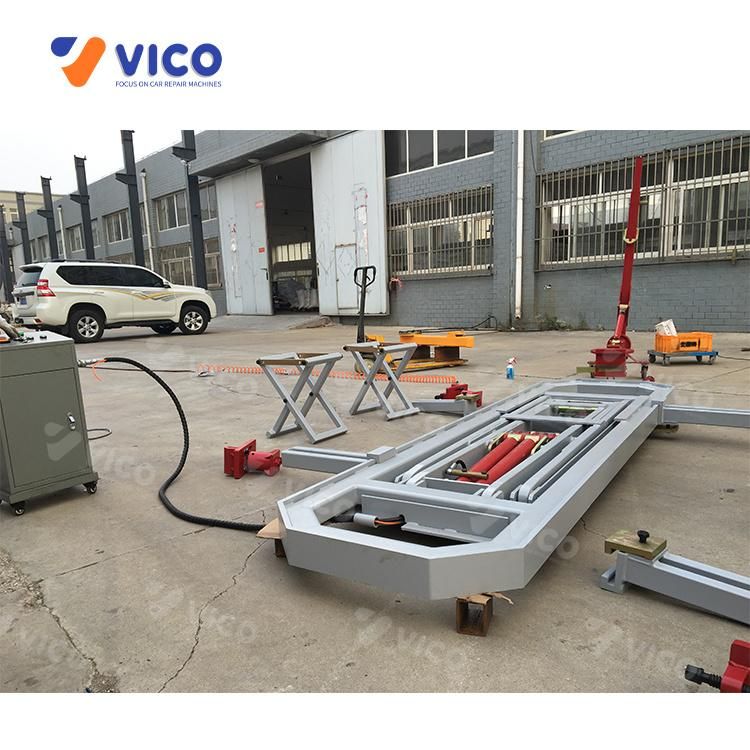 Vico Auto Frame Machine Car Scissor Lift Best Collision Car Dent Pulling