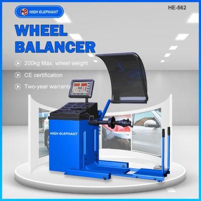 Economical Tyre Dynamic Balancer Instrument Car Wheel Balancing Machine