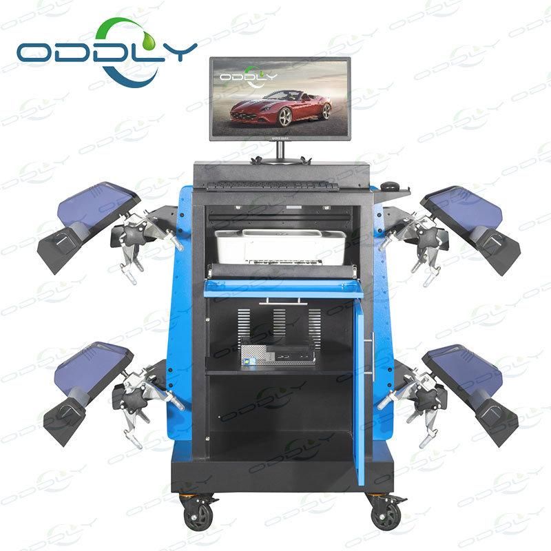 Car Service Station Wheel Alignment with CCD Sensor