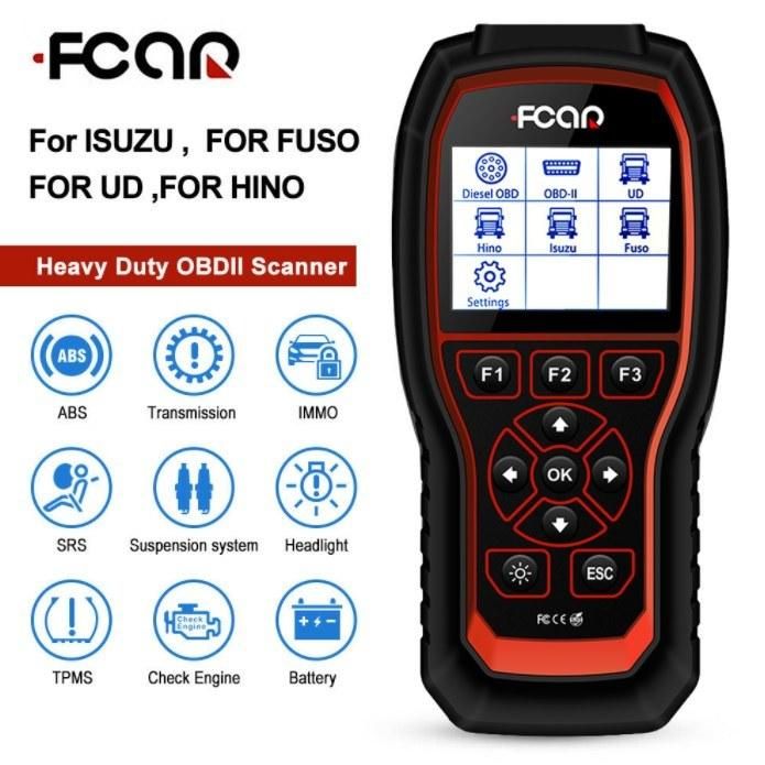 Fcar Hds 300 Universal Auto Diagnostic Scanner Code Reader for Cars and Trucks Full System Diagnosis Free Update Truck Scanner