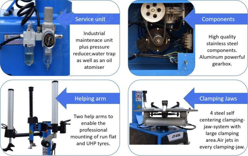 Assist Arm Auto Wheel Changer Used Tire Changer Machine Jt-606