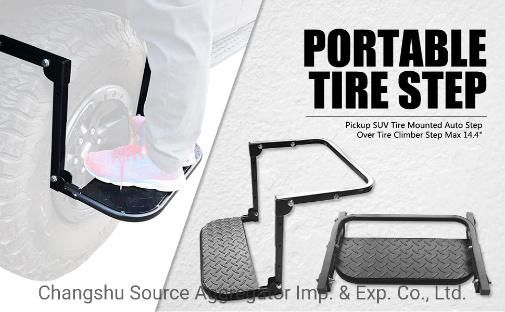 Portable Tire Step for Pickup SUV Max 14.4" Tire