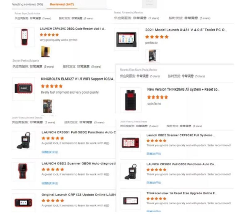 2022 Launch New Version OBD2 Scanner Code Reader Car All System Cr3001 Auto Car OBD 2 Auto Diagnostic Tools