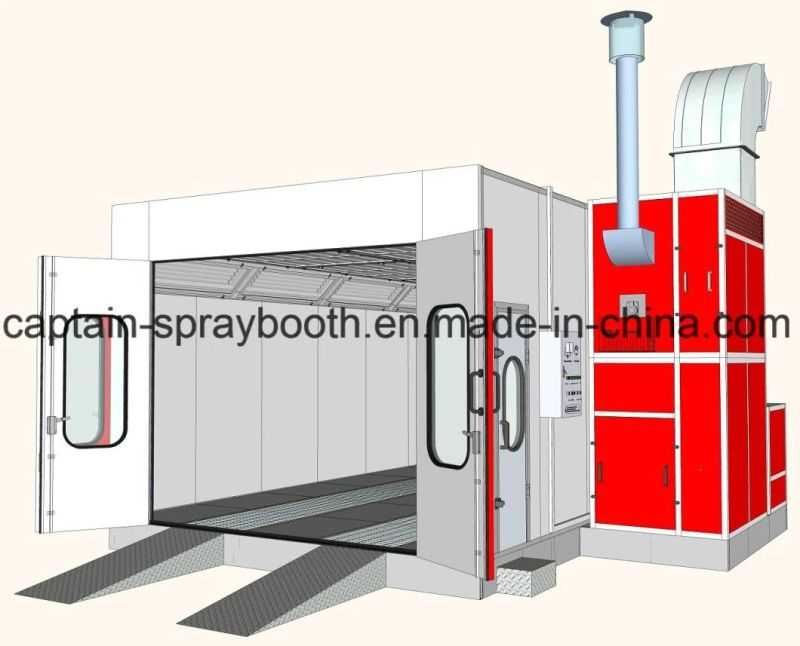 Customized Diesel Heating Auto Maintenance Car Spray Paint Painting Booth for Auto Repair Garage Equipment