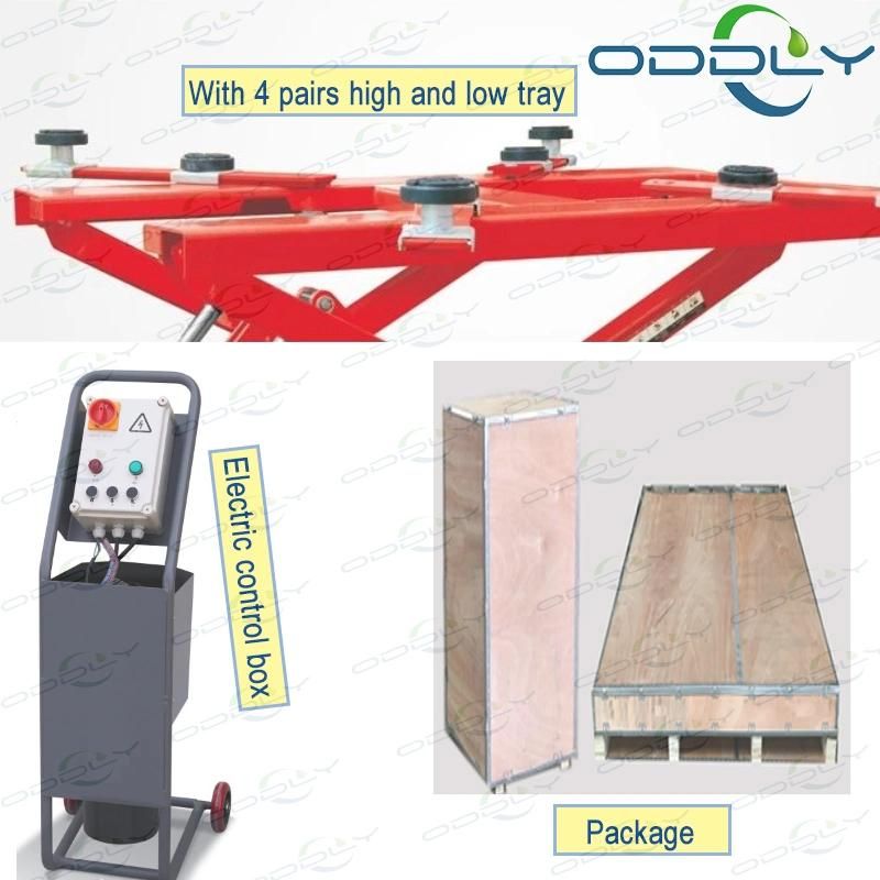 CE Portable Scissor Car Lift with Promotion Discount Price