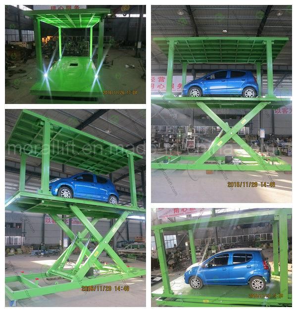 Automatic Lifting Platform Hydraulic Invisible Car Parking Lift